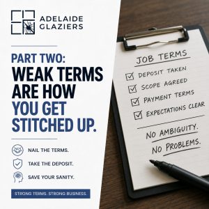 Weak payment terms