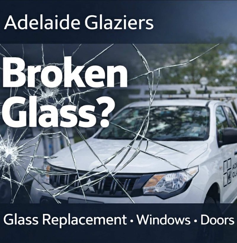 Broken glass repair Adelaide – glass replacement windows and doors Adelaide Glaziers